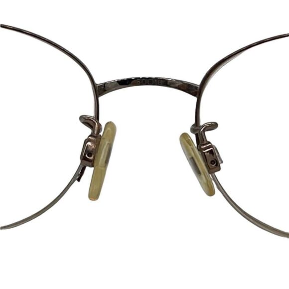 VINTAGE LUXOTTICA Titanium Eyeglass Frames Half-Rim Made in Italy NOT SU… - Picture 6 of 12